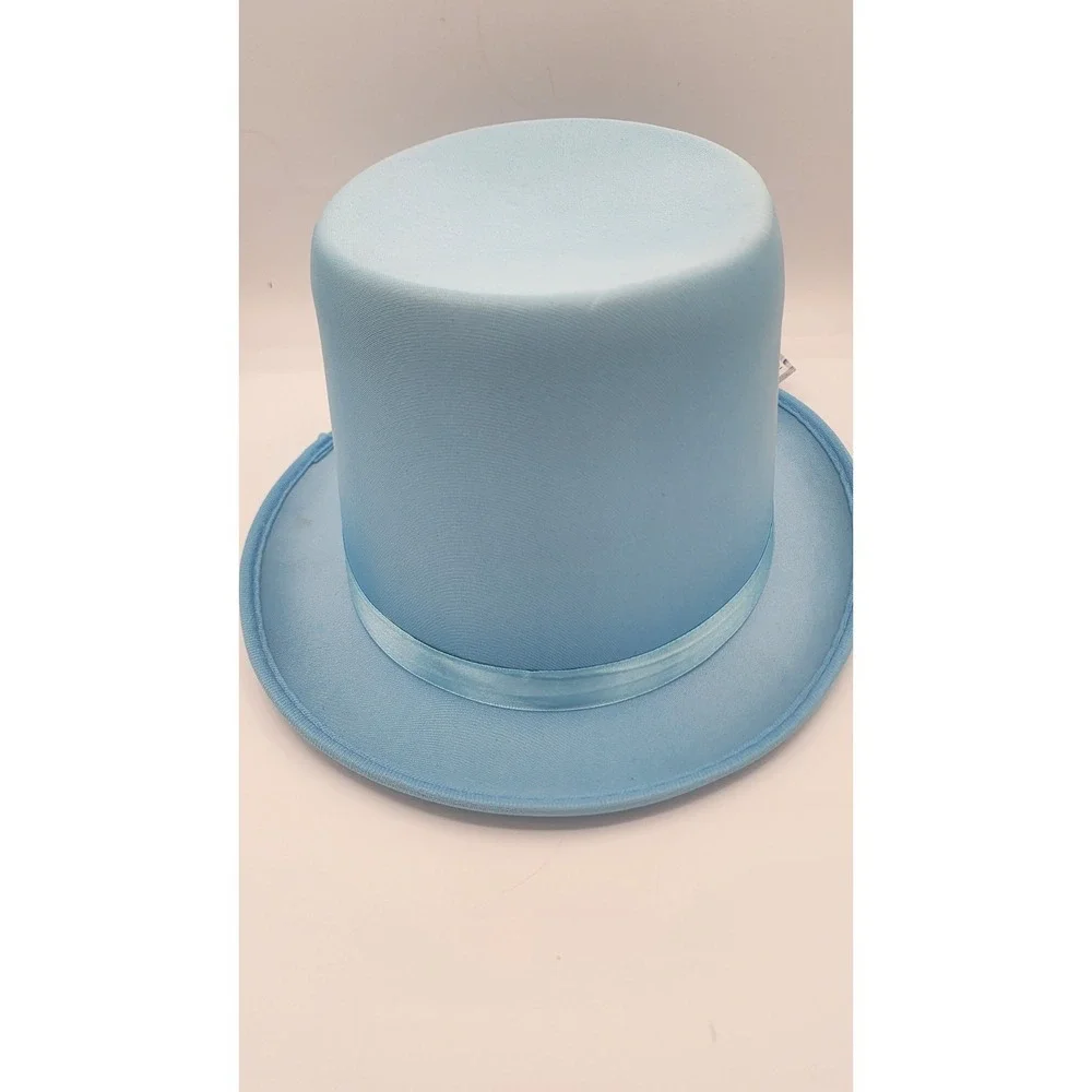 Set Of 2 Satin Top Hats For Party